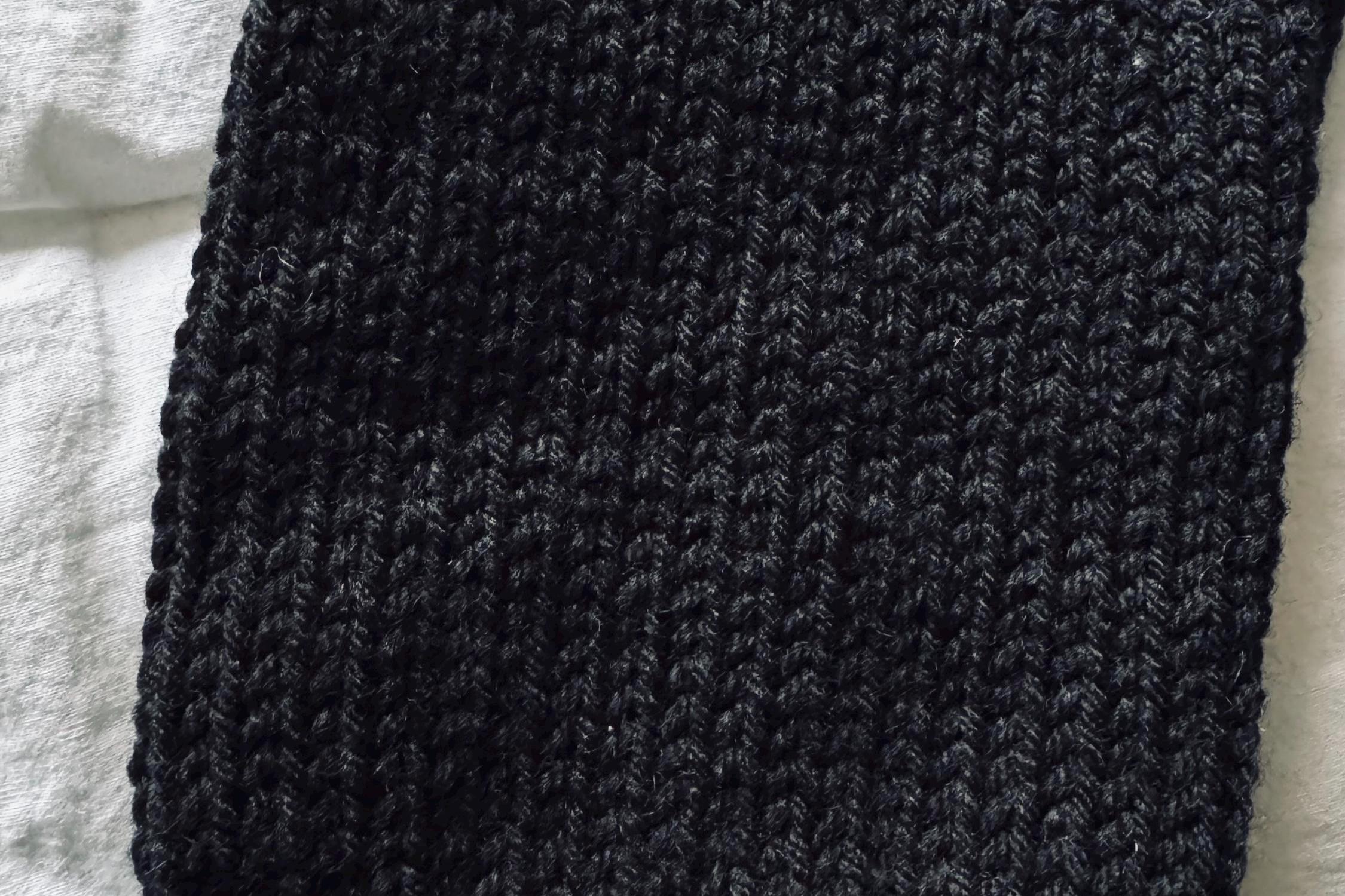 Knit Ankle Warmers: Gray Acrylic Leg Warmers