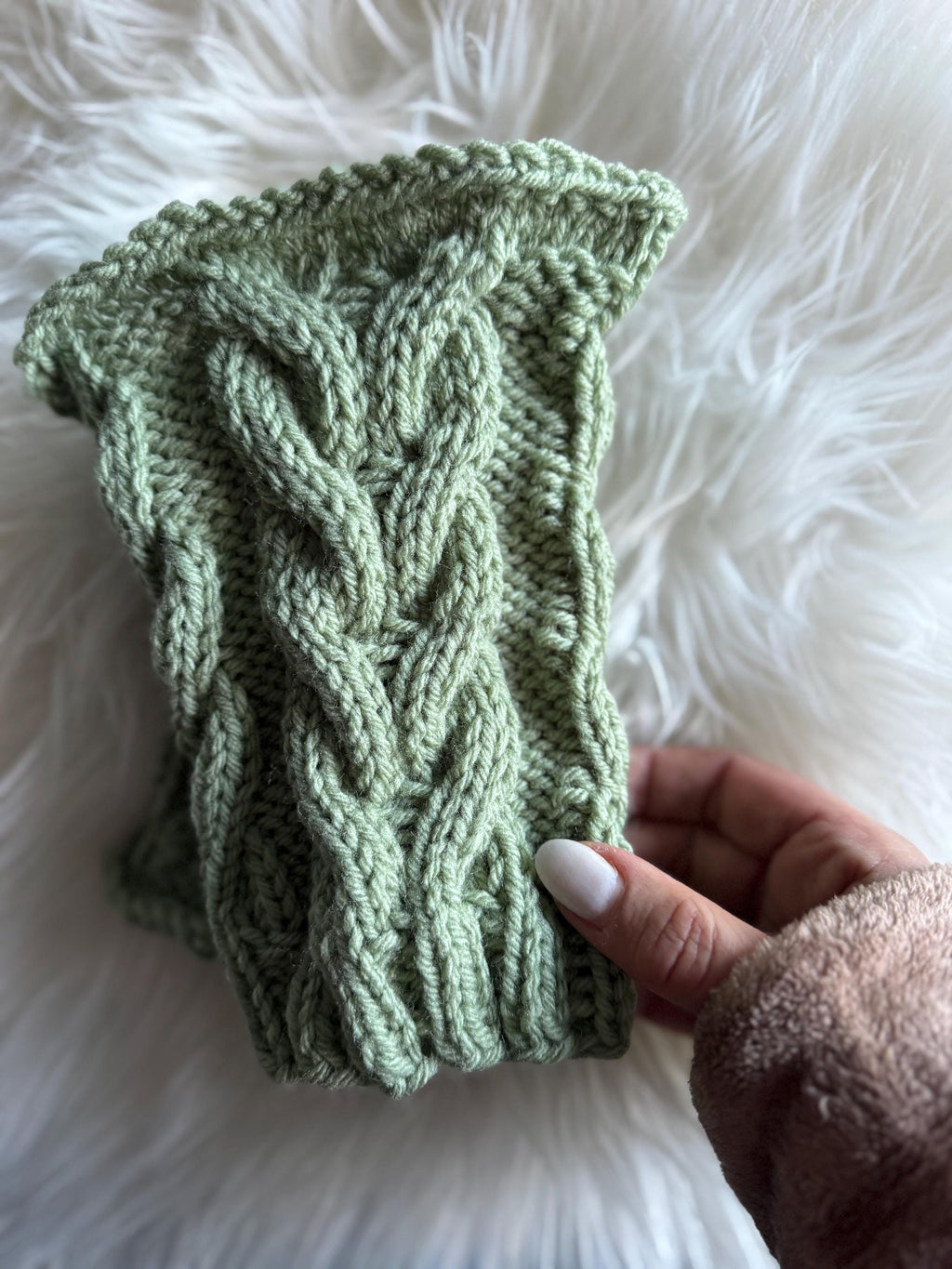 Short Ankle Warmers for Women – Knit Boot Cuffs