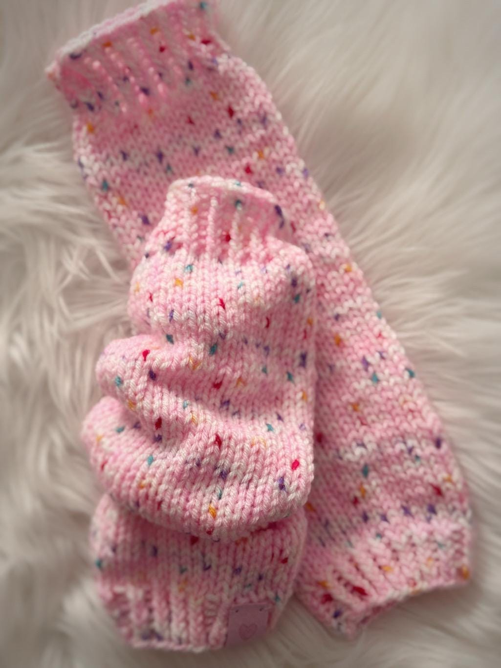 Leg warmers kids, pink birthday gift for girls
